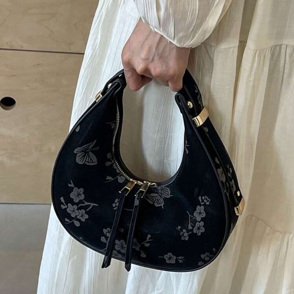 Vintage Fashionable Jacquard Handbag